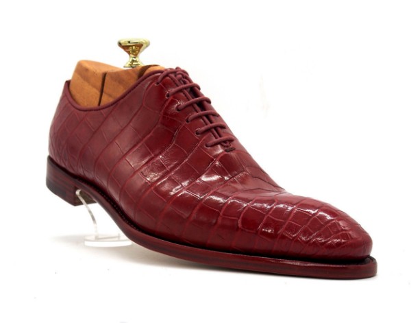 Red, Crocodile Leather