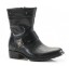 Black, Leather