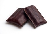Picture of Leather Cigar Case 1/1 Milled Brown