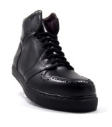 Black, Leather
