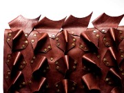 Picture of Leather Dog Armor Brown Calf