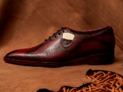 Picture of Wholecut Pig Skin Leather Shoes 1B