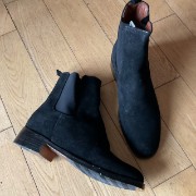 Bild von SCO-24-001 : 10 US, Black Suede Boots